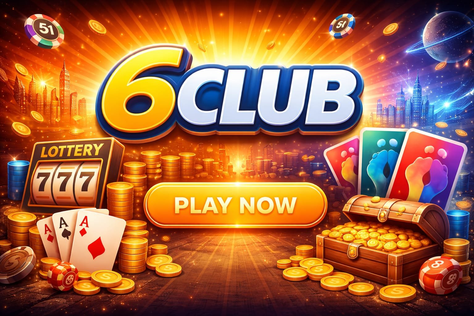 6 Club Game Interface